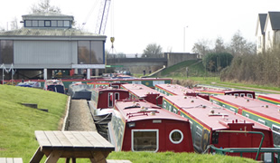 Hilperton Marina in Wiltshire.
